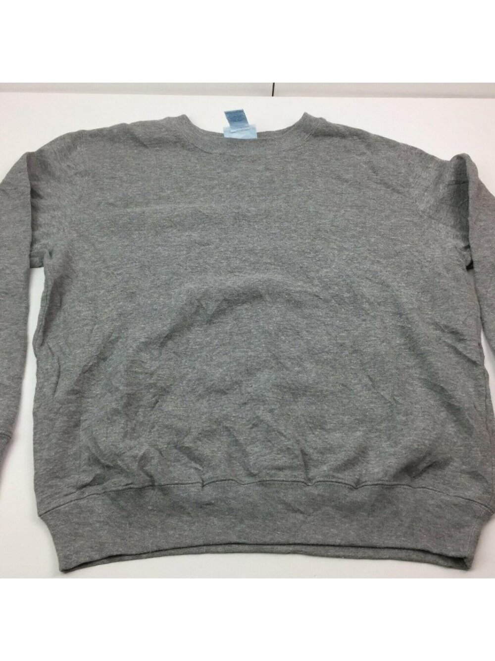 Vintage National Womens L Gray Heather Crewneck Sweatshirt Pull Over Long Sleeve